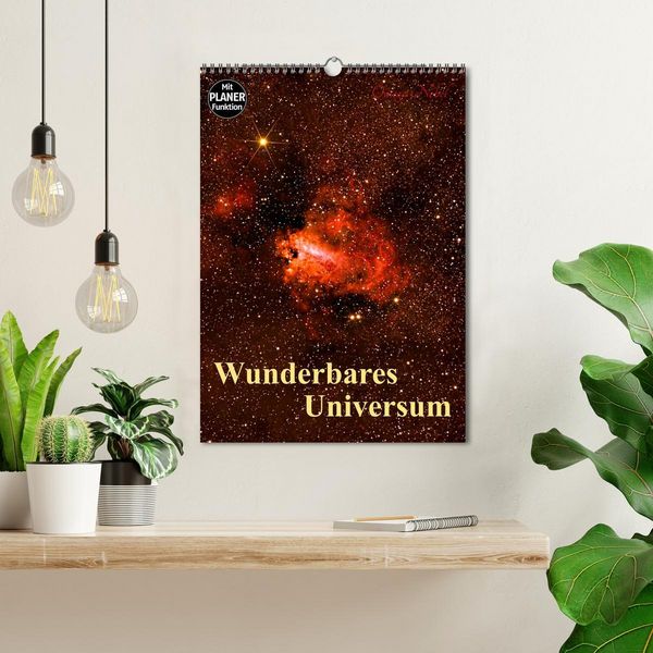Produktbild: Wunderbares Universum (Wandkalender 2026 DIN A3 hoch), CALVENDO Monatskalender