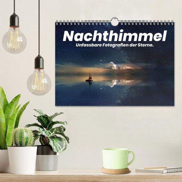 Produktbild: Nachthimmel - Unfassbare Fotografien der Sterne. (Wandkalender 2027 DIN A4 quer), CALVENDO Monatskalender