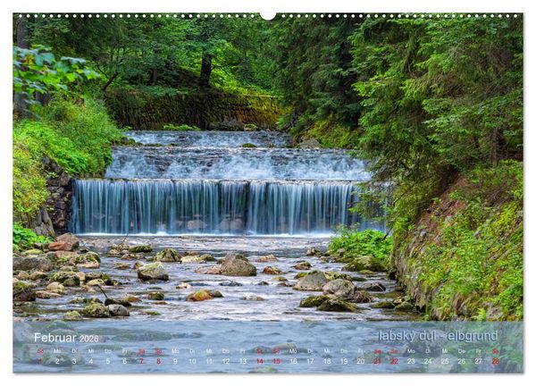 Produktbild: der elbestrom (Wandkalender 2026 DIN A2 quer), CALVENDO Monatskalender