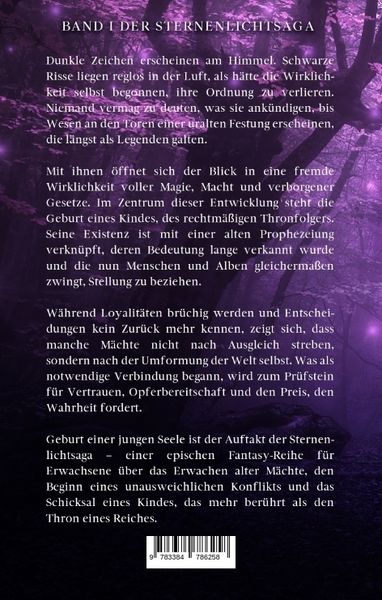 Produktbild: Sternenlichtsaga, Geburt einer jungen Seele