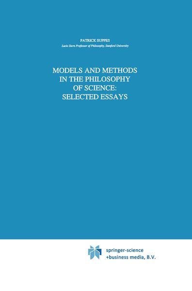 Produktbild: Models and Methods in the Philosophy of Science: Selected Essays