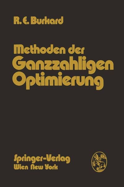 Produktbild: Methoden der Ganzzahligen Optimierung