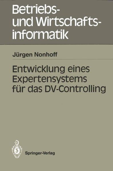 Produktbild: Entwicklung eines Expertensystems f&uuml;r das DV-Controlling