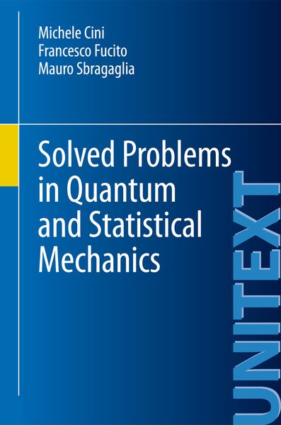 Produktbild: Solved Problems in Quantum and Statistical Mechanics