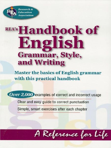Produktbild: REA's Handbook of English Grammar, Style, and Writing