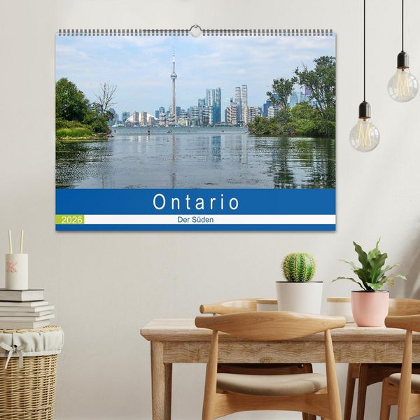 Produktbild: Ontario - Der S&uuml;den (Wandkalender 2026 DIN A2 quer), CALVENDO Monatskalender