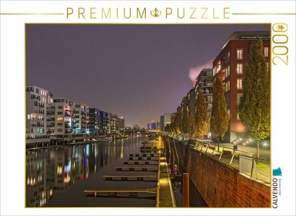 CALVENDO Puzzle Frankfurt - Gutleutviertel | 2000 Teile Lege-Größe 90x67cm Foto-Puzzle für glückliche Stunden
