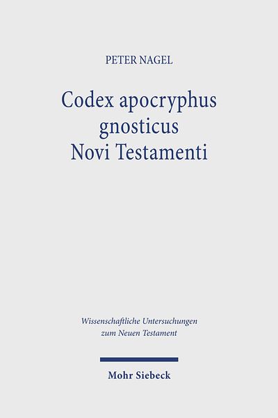 Produktbild: Codex apocryphus gnosticus Novi Testamenti
