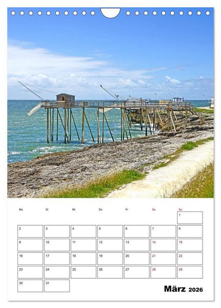 Produktbild: Frankreich erleben (Wandkalender 2026 DIN A4 hoch), CALVENDO Monatskalender