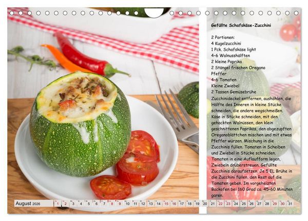 Produktbild: Low Carb 2.0 - Leichte Rezepte zum Selberkochen (Wandkalender 2026 DIN A4 quer), CALVENDO Monatskalender