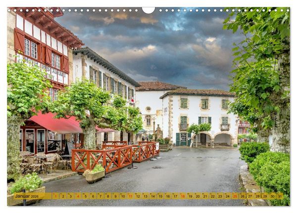 Produktbild: Das Baskenland (Wandkalender 2026 DIN A3 quer), CALVENDO Monatskalender