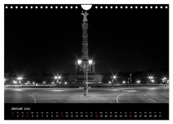 Produktbild: Berlin (Wandkalender 2026 DIN A4 quer), CALVENDO Monatskalender