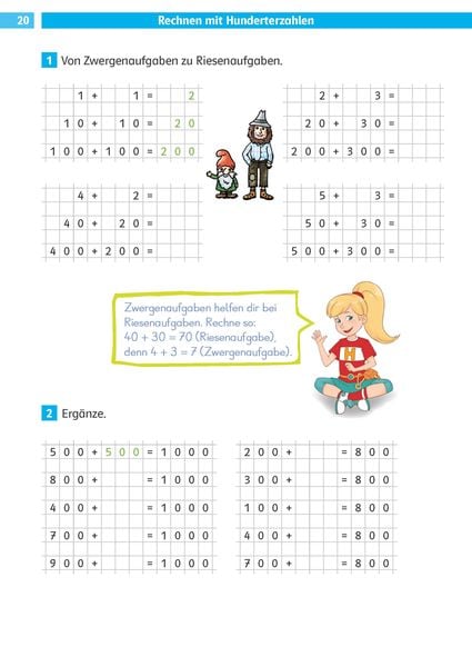 Produktbild: Die Mathe-Helden Rechnen bis 1000, 3. Klasse