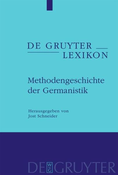 Produktbild: Methodengeschichte der Germanistik