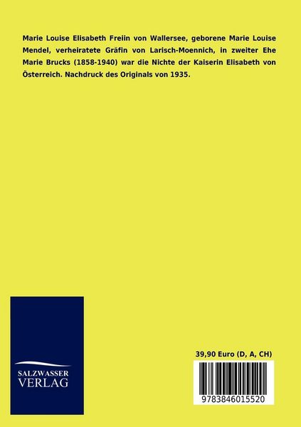 Produktbild: Kaiserin Elisabeth und ich