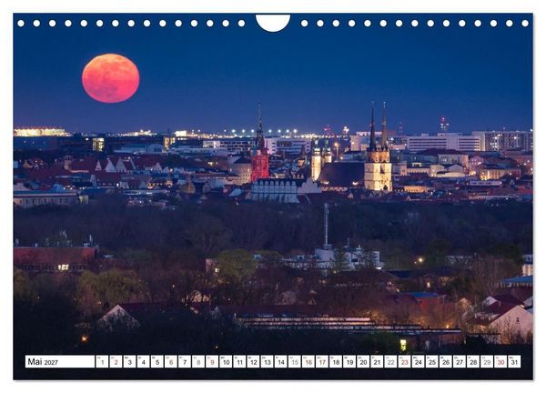Produktbild: Halle-Saale - Die sch&ouml;nsten Ansichten (Wandkalender 2027 DIN A4 quer), CALVENDO Monatskalender
