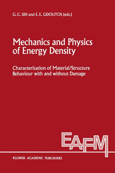 Produktbild: Mechanics and Physics of Energy Density