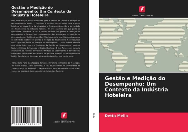 Produktbild: Gest&atilde;o e Medi&ccedil;&atilde;o do Desempenho: Um Contexto da Ind&uacute;stria Hoteleira