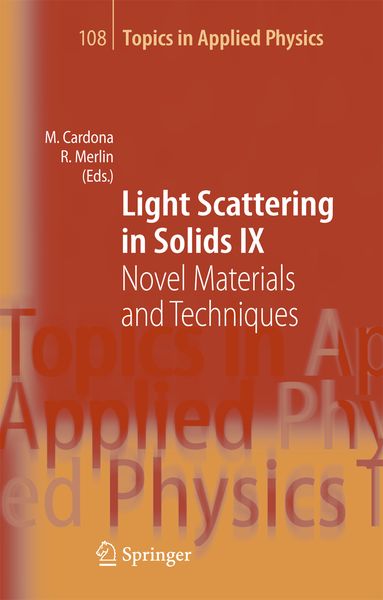 Produktbild: Light Scattering in Solids IX