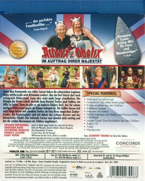 Produktbild: Asterix & Obelix - Im Auftrag Ihrer Majest&auml;t