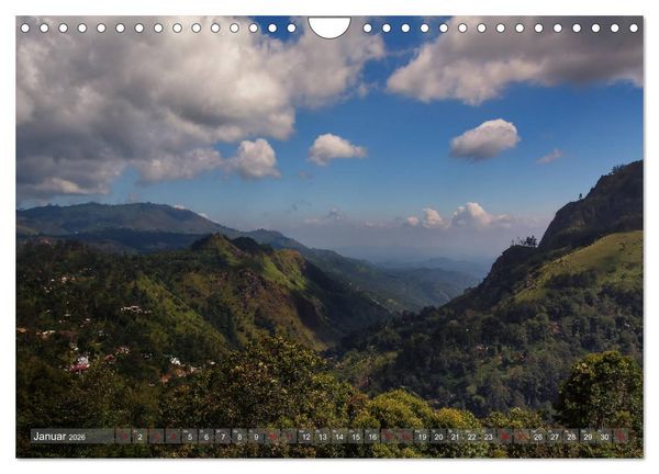 Produktbild: Reise nach Sri Lanka (Wandkalender 2026 DIN A4 quer), CALVENDO Monatskalender