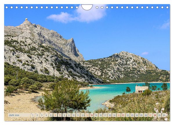 Produktbild: Tramuntana Trekking - Wandern auf Mallorca (Wandkalender 2026 DIN A4 quer), CALVENDO Monatskalender