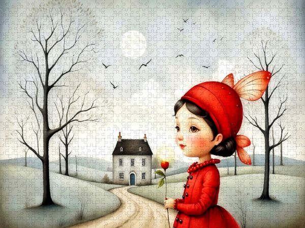 Produktbild: CALVENDO Puzzle Warten auf den Winter | 1000 Teile Lege-Gr&ouml;&szlig;e 64x48cm Foto-Puzzle f&uuml;r gl&uuml;ckliche Stunden