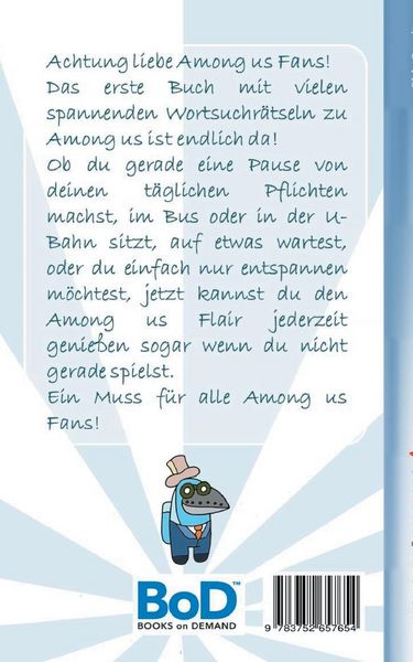 Produktbild: Das Wortsuchr&auml;tsel Buch f&uuml;r Am@ng.us Fans
