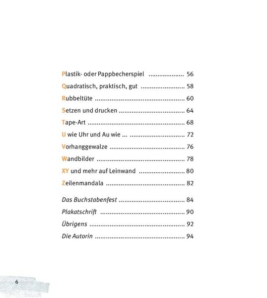Produktbild: Das kreative ABC-Buch
