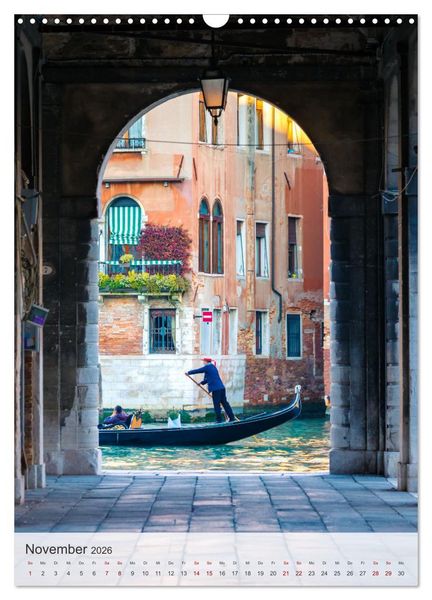 Produktbild: Venezia - La Serenissima repubblica (Wandkalender 2026 DIN A3 hoch), CALVENDO Monatskalender