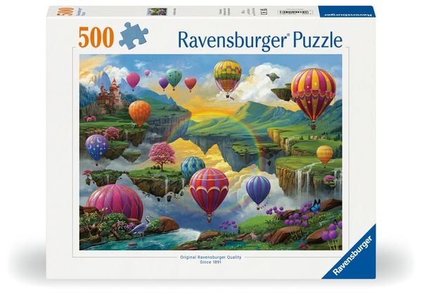 Produktbild: Erwachsenenpuzzle 500 Teile - Tal der Luftballons
