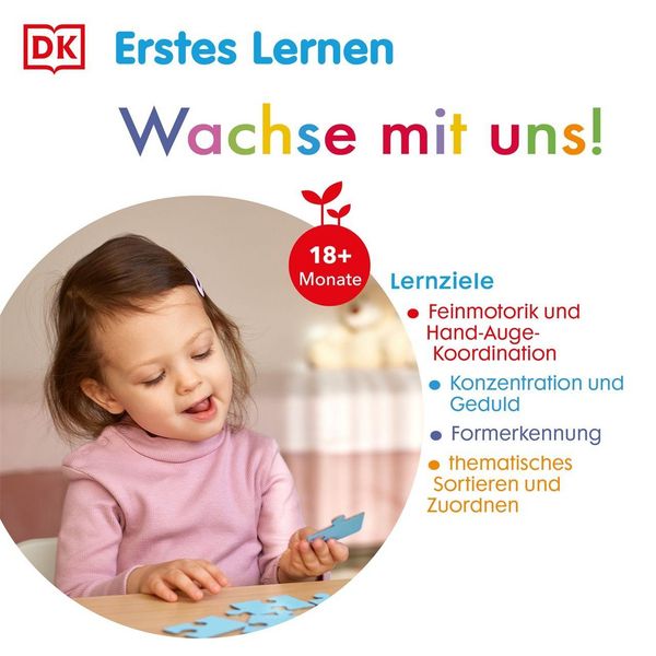 Produktbild: Erstes Lernen Puzzlebuch. Tiere