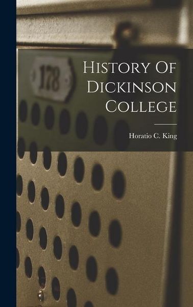 Produktbild: History Of Dickinson College