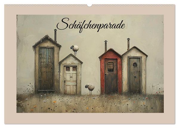 Produktbild: Sch&auml;fchenparade (Wandkalender 2026 DIN A2 quer), CALVENDO Monatskalender