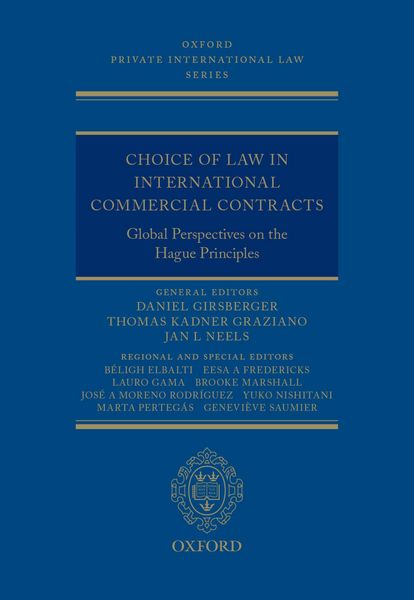 Produktbild: Choice of Law in International Commercial Contracts