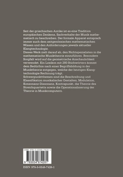 Produktbild: Geometrie der T&ouml;ne