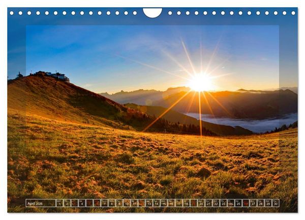 Produktbild: When the sun rises and sets (Wall Calendar 2026 DIN A4 landscape), CALVENDO 12 Month Wall Calendar