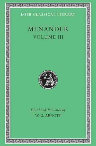 Produktbild: Menander, Volume III
