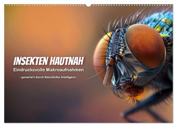 Produktbild: Insekten hautnah (Wandkalender 2026 DIN A2 quer), CALVENDO Monatskalender
