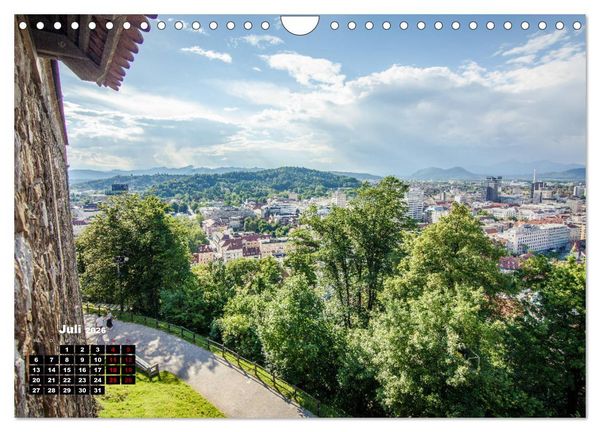 Produktbild: Gr&uuml;nes Slowenien (Wandkalender 2026 DIN A4 quer), CALVENDO Monatskalender