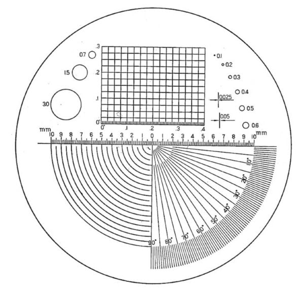 Eschenbach 115202 Präzisionsskala Linsengröße: (Ø) 23mm