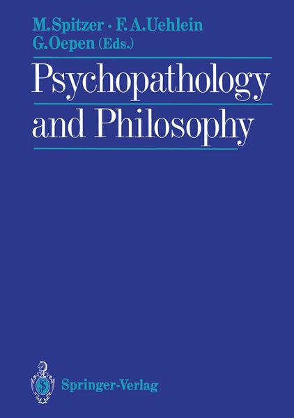 Produktbild: Psychopathology and Philosophy
