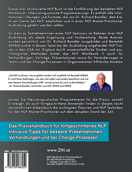 Produktbild: NLP Workbook II