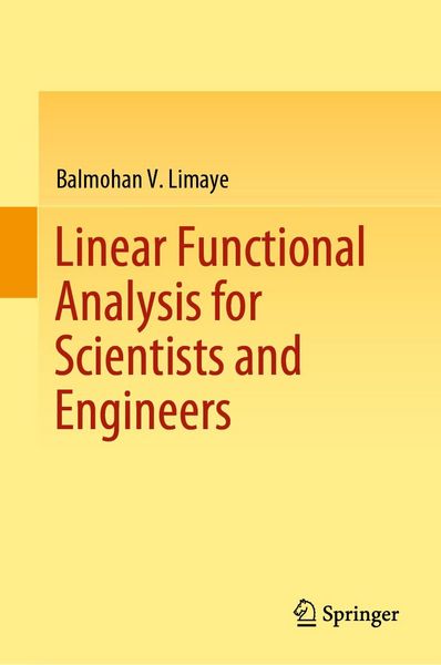 Produktbild: Linear Functional Analysis for Scientists and Engineers