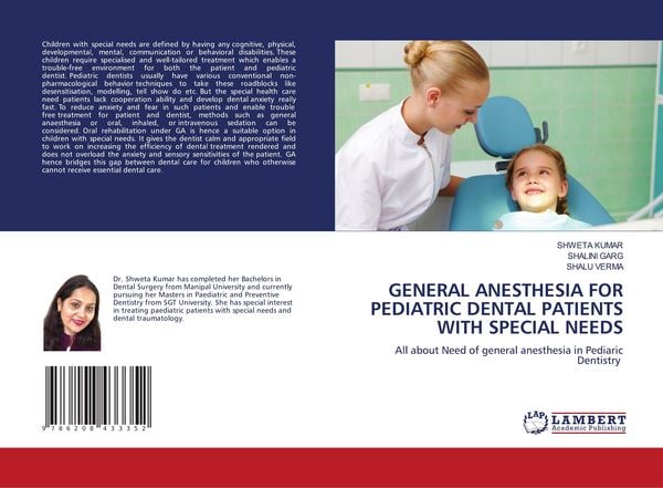 Produktbild: General Anesthesia For Pediatric Dental Patients with Special Needs