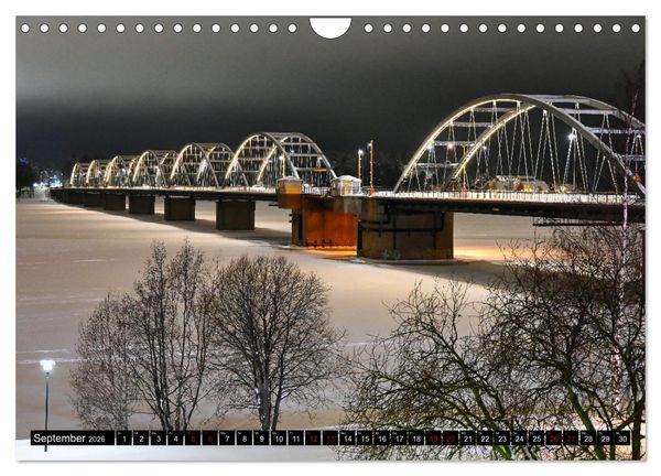 Produktbild: Lulea - Wintertraum in Schwedisch Lappland (Wandkalender 2026 DIN A4 quer), CALVENDO Monatskalender