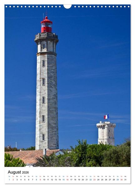 Produktbild: Leuchtt&uuml;rme an der Atlantikk&uuml;ste (Wandkalender 2026 DIN A3 hoch), CALVENDO Monatskalender