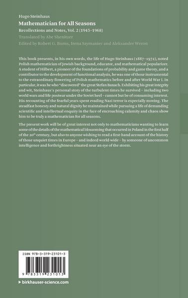 Produktbild: Mathematician for All Seasons