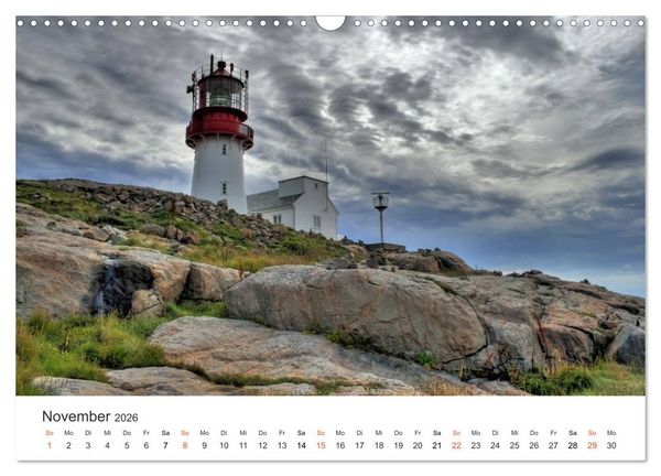 Produktbild: Norwegische Impressionen (Wandkalender 2026 DIN A3 quer), CALVENDO Monatskalender