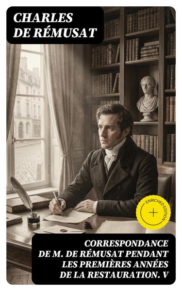 Produktbild: Correspondance de M. de R&eacute;musat pendant les premi&egrave;res ann&eacute;es de la Restauration. V